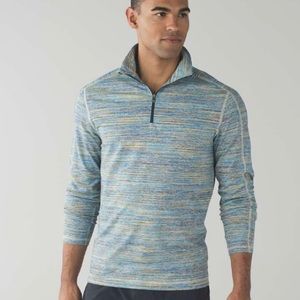 Lululemon men’s large Surge Warm 1/2 Zip
Space Dye Camo Deep Navy Alberta Lake